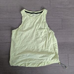 Athleta Light Green Sleeveless Top